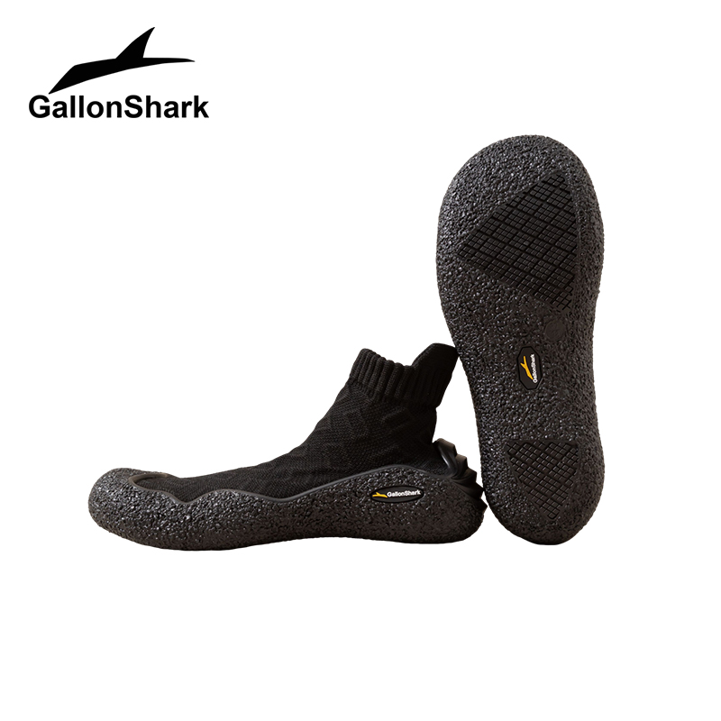 Pilates Yoga Grip Socks - GallonShark Sock Sneakers, Knit Barefoot Shoes