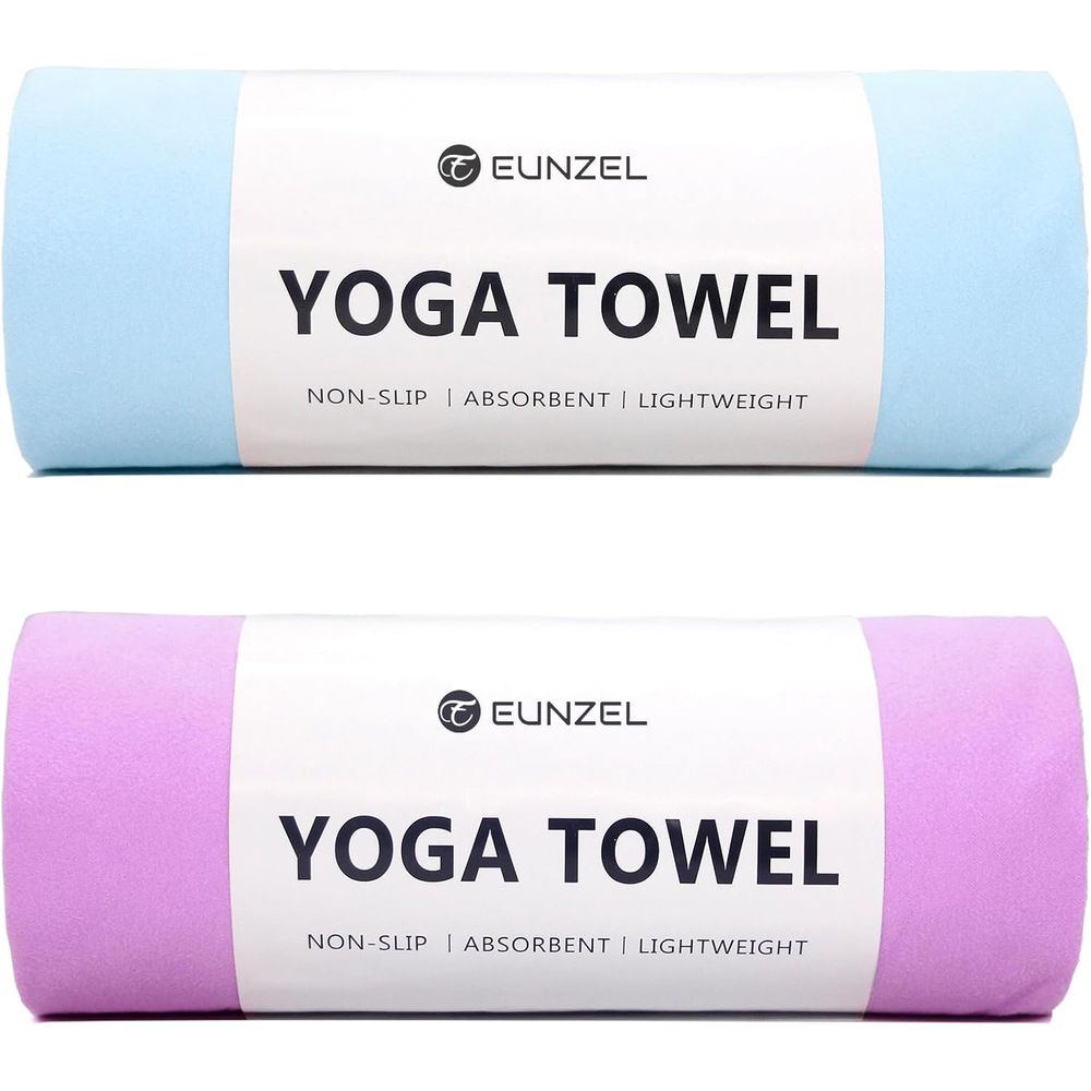Pilates Yoga Hot - Dual Pack Non-Slip Absorbent Yoga Mat