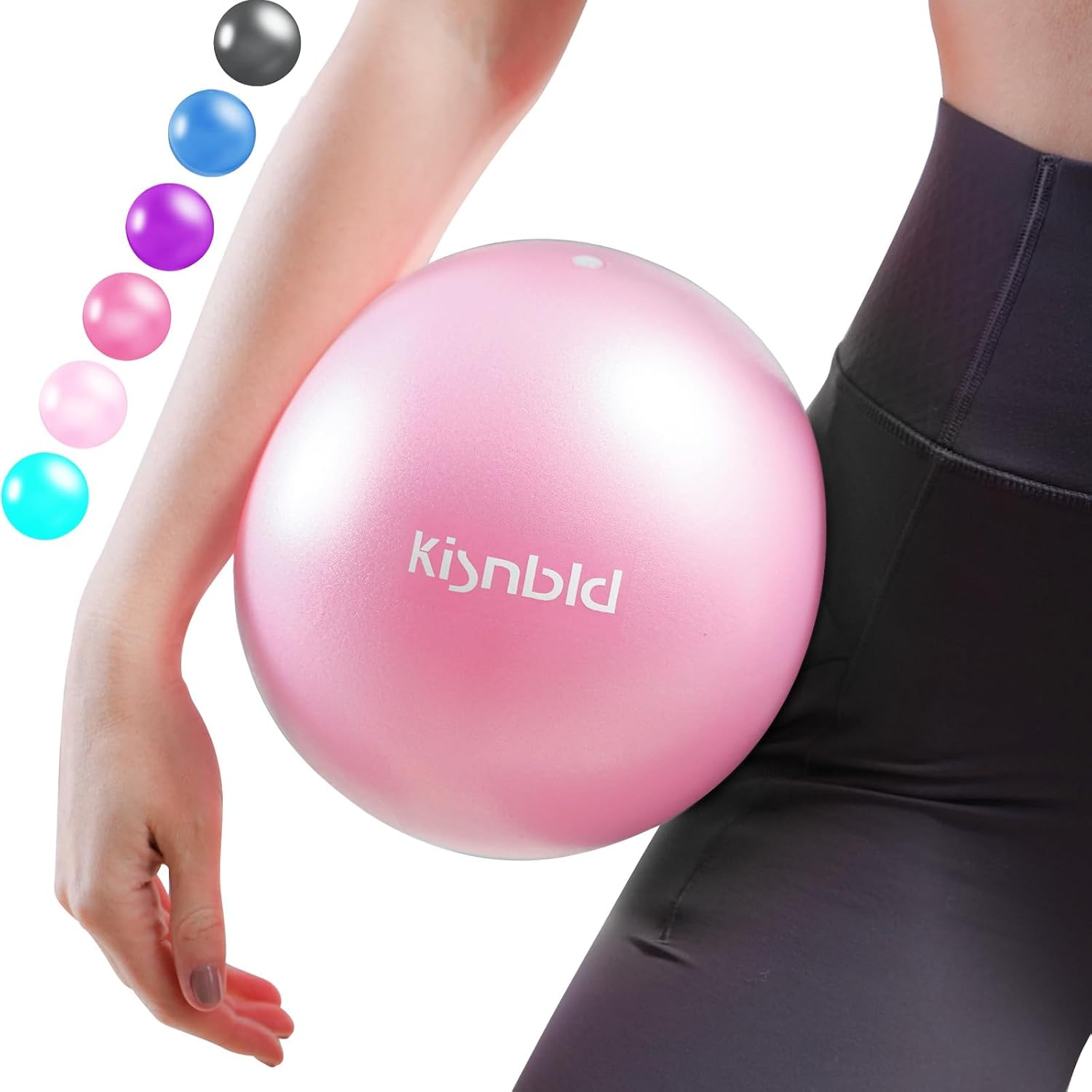 Pilates Yoga Or - 9 Inch Mini Pilates Ball, Anti