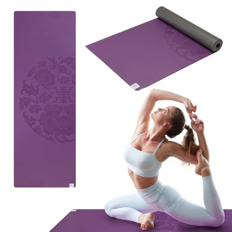 Pilates Yoga Or - Dry-Grip Yoga Mat - 5mm Thick