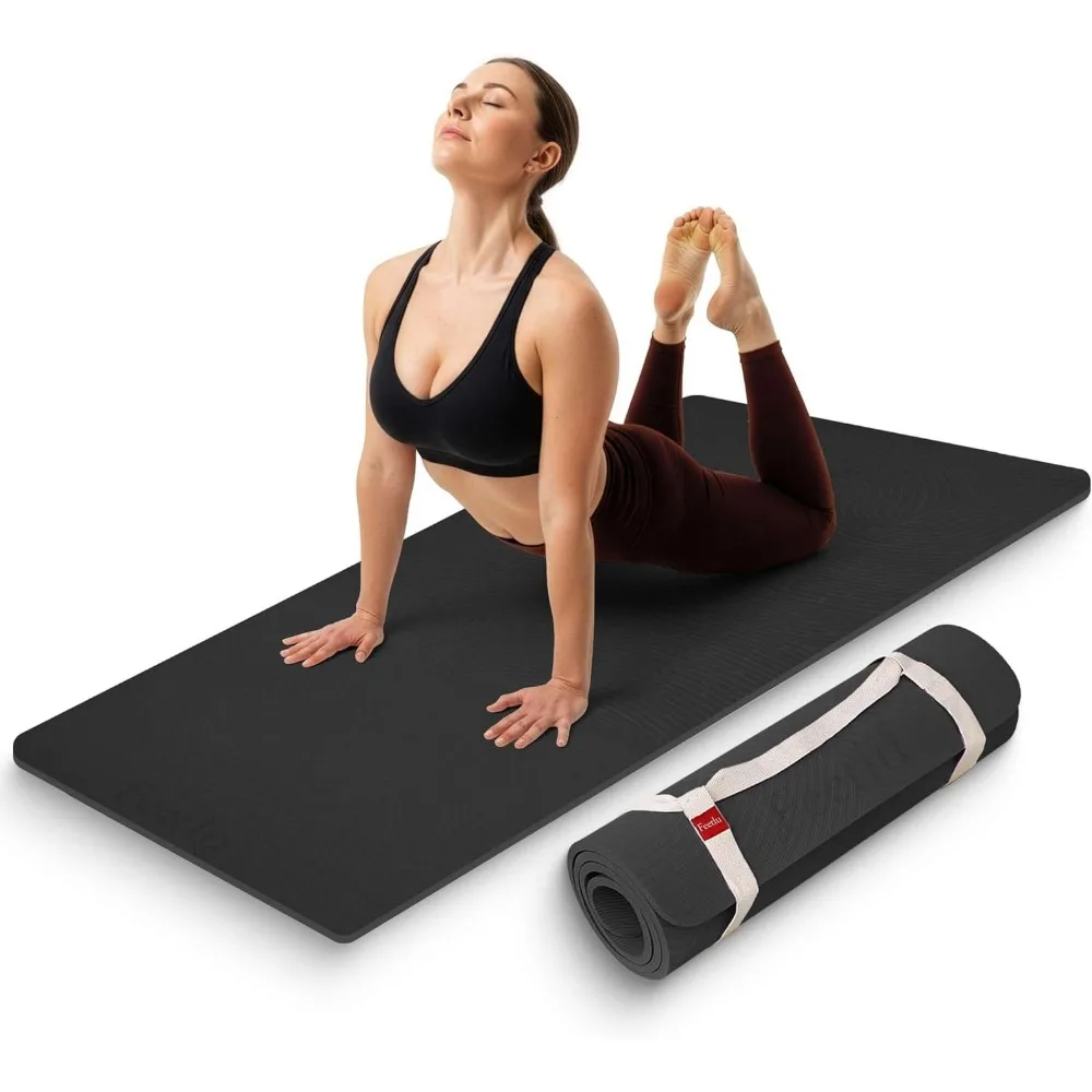 Pilates Yoga Joint - Extra Thick 12mm Non Slip Exercise