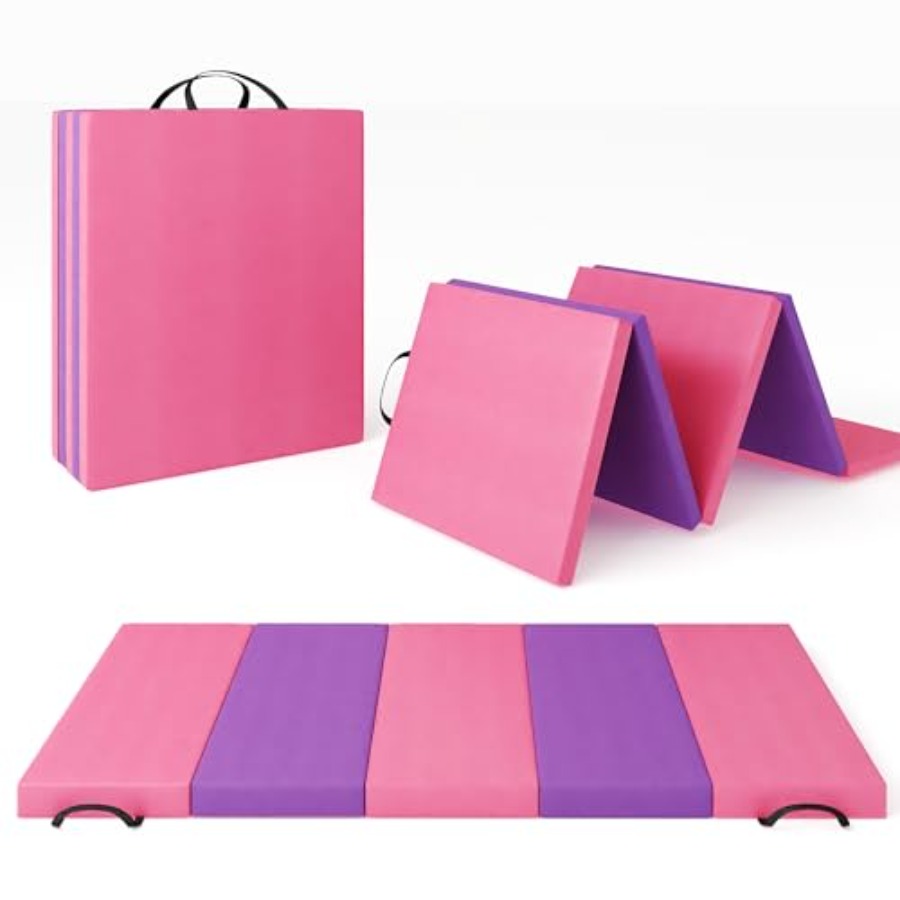 Folding Gymnastics Mat, Exerci - Pilates With Yoga recensione e prezzo