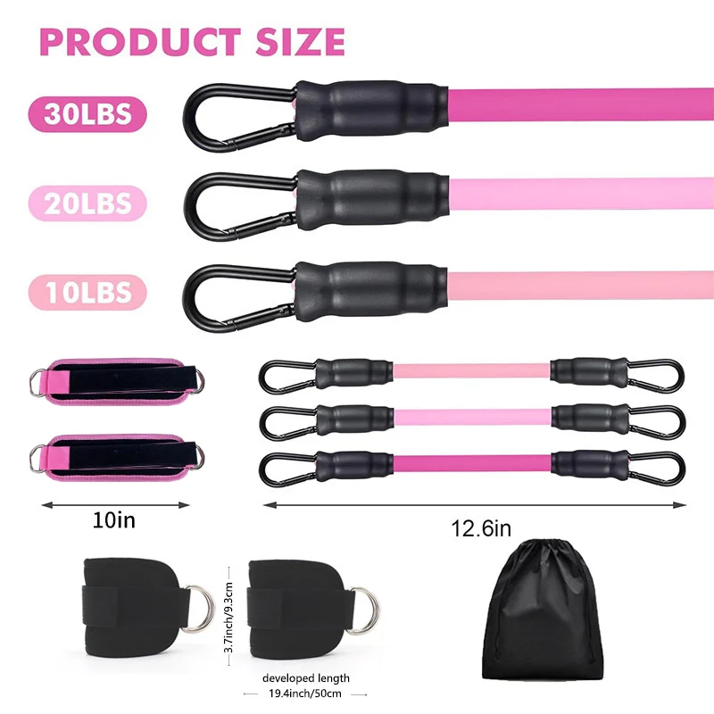 Ankle Strap Resistance Bands H - Pilates Ankle Strap recensione e prezzo