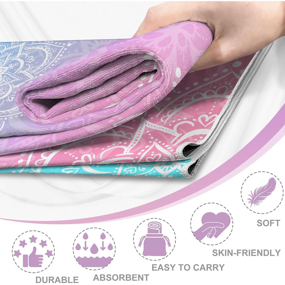 Gradient Mandala Print Absorbe - Pilates Yoga Hot recensione e prezzo