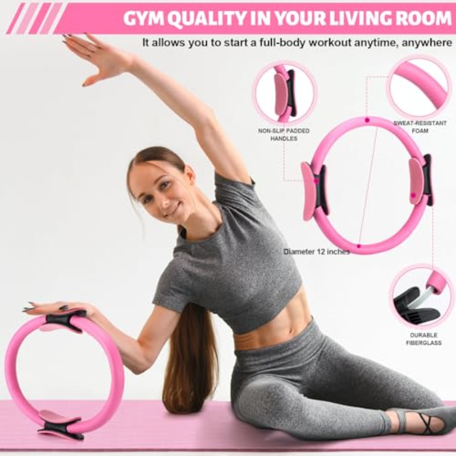 Set of 18 Pilates Ring Essenti - Pilates Ankle Strap recensione e prezzo