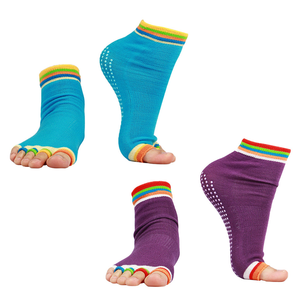 2Pair Anti-Slip Yoga Socks Pre - Pilates Yoga Grip Socks recensione e prezzo