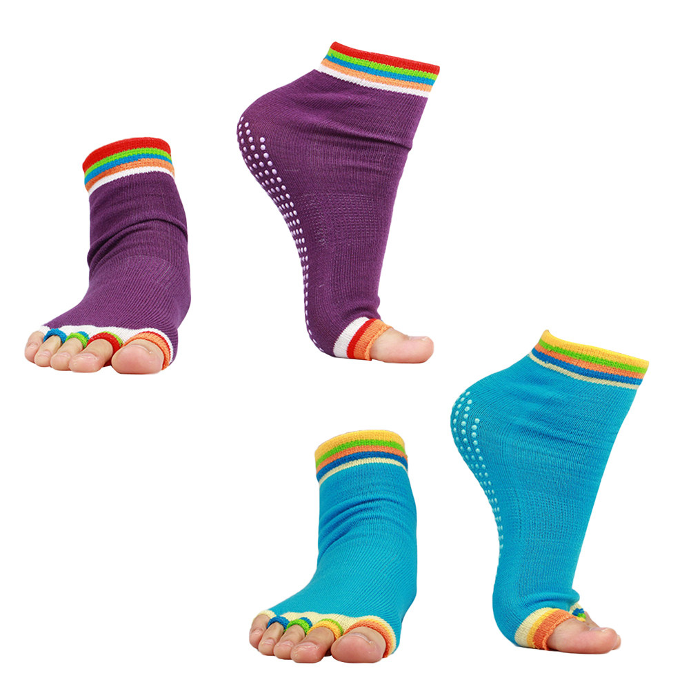 2Pair Anti-Slip Yoga Socks Pre - Pilates Yoga Grip Socks recensione e prezzo