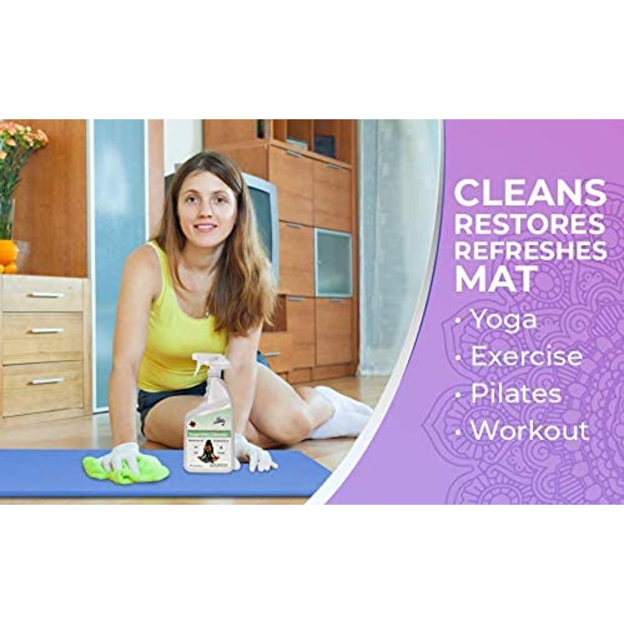 Yoga Mat Spray Cleaner: USDA C - Pilates Yoga Or recensione e prezzo