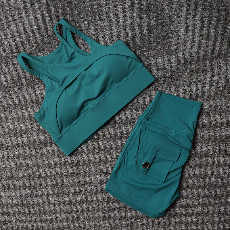 Fitness Shorts Yoga Sets Women - Pilates Yoga Gear recensione e prezzo