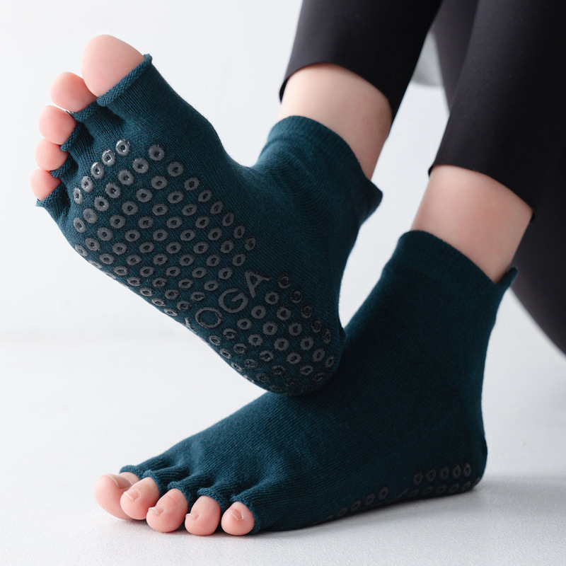 Yoga Socks Half Toe Anti-Slip  - Pilates Yoga Grip Socks recensione e prezzo