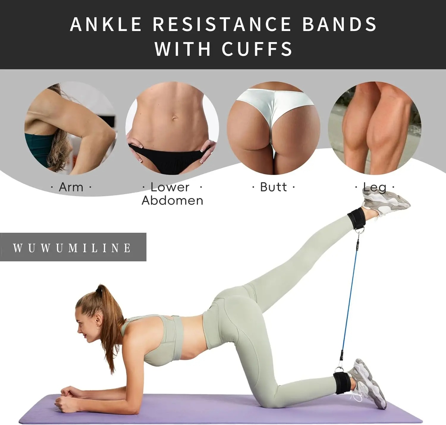 Resistance Bands With Ankle St - Pilates Ankle Strap recensione e prezzo