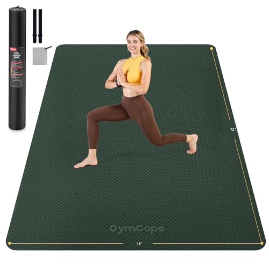 Extra Large Yoga Mat 72x48 or  - Pilates Yoga Or recensione e prezzo