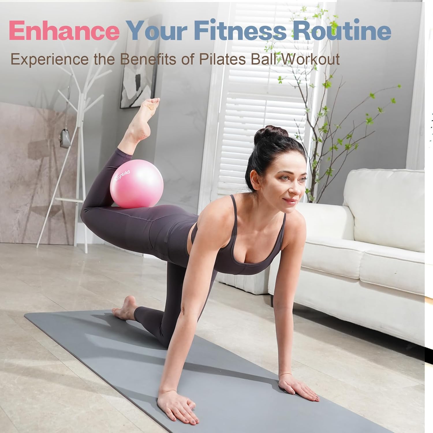 9 Inch Mini Pilates Ball, Anti - Pilates Yoga Or recensione e prezzo