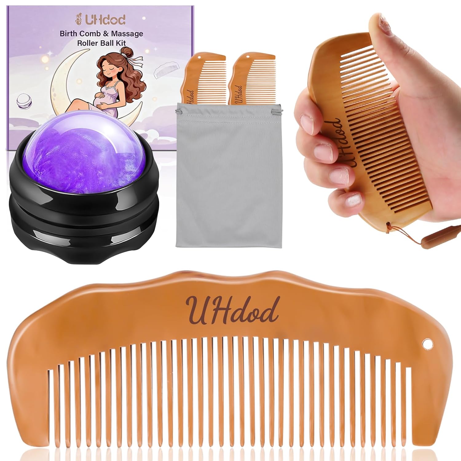 Wooden Labor Comb & Massage Ro - Acupressure Ball Set recensione e prezzo