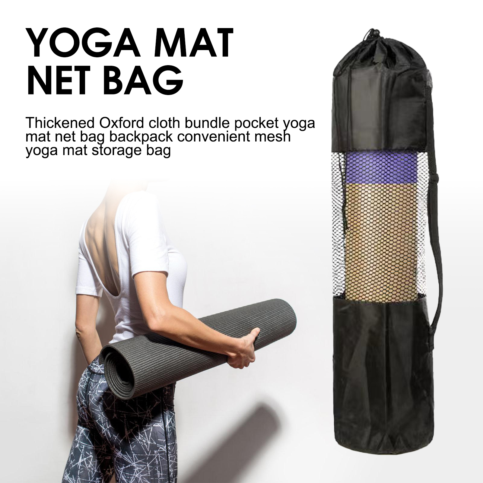 Yoga Mat Bag with Mesh Window  - Pilates Yoga Gear recensione e prezzo