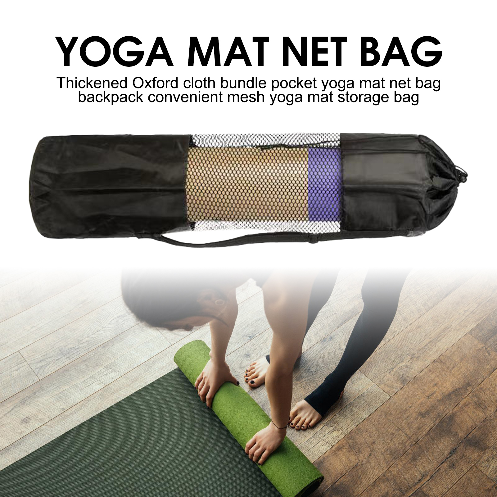 Yoga Mat Bag with Mesh Window  - Pilates Yoga Gear recensione e prezzo
