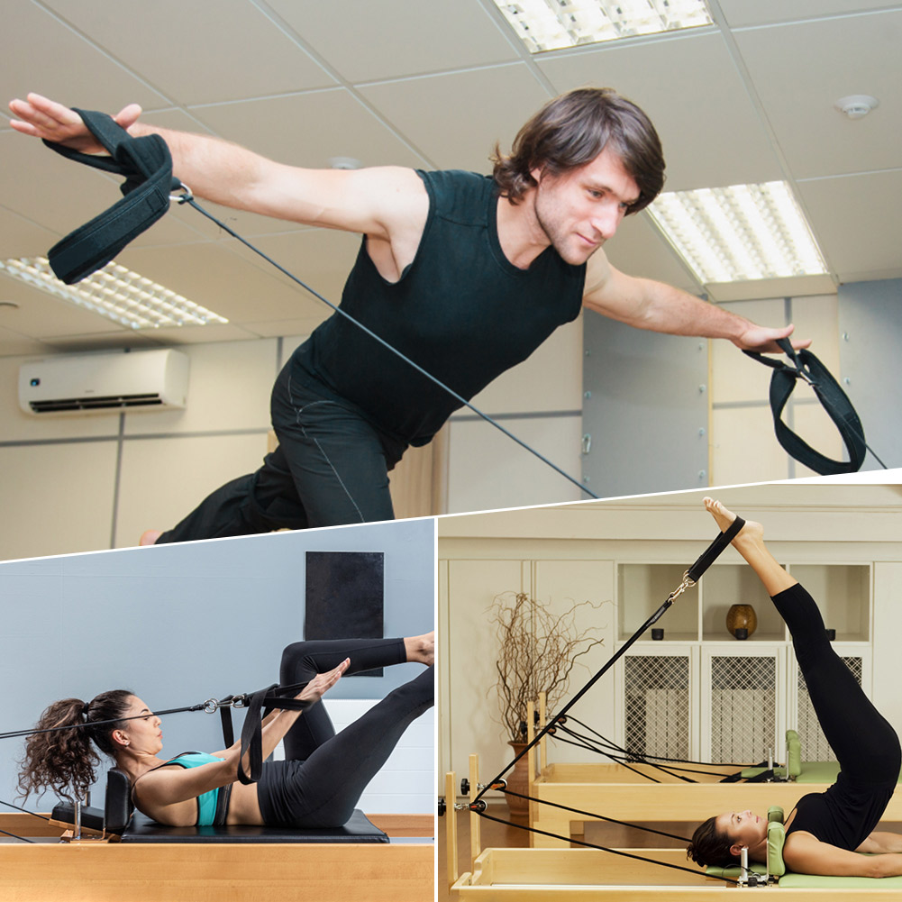 2Pcs Yoga Strap Elastic Double - Pilates Ankle Strap recensione e prezzo