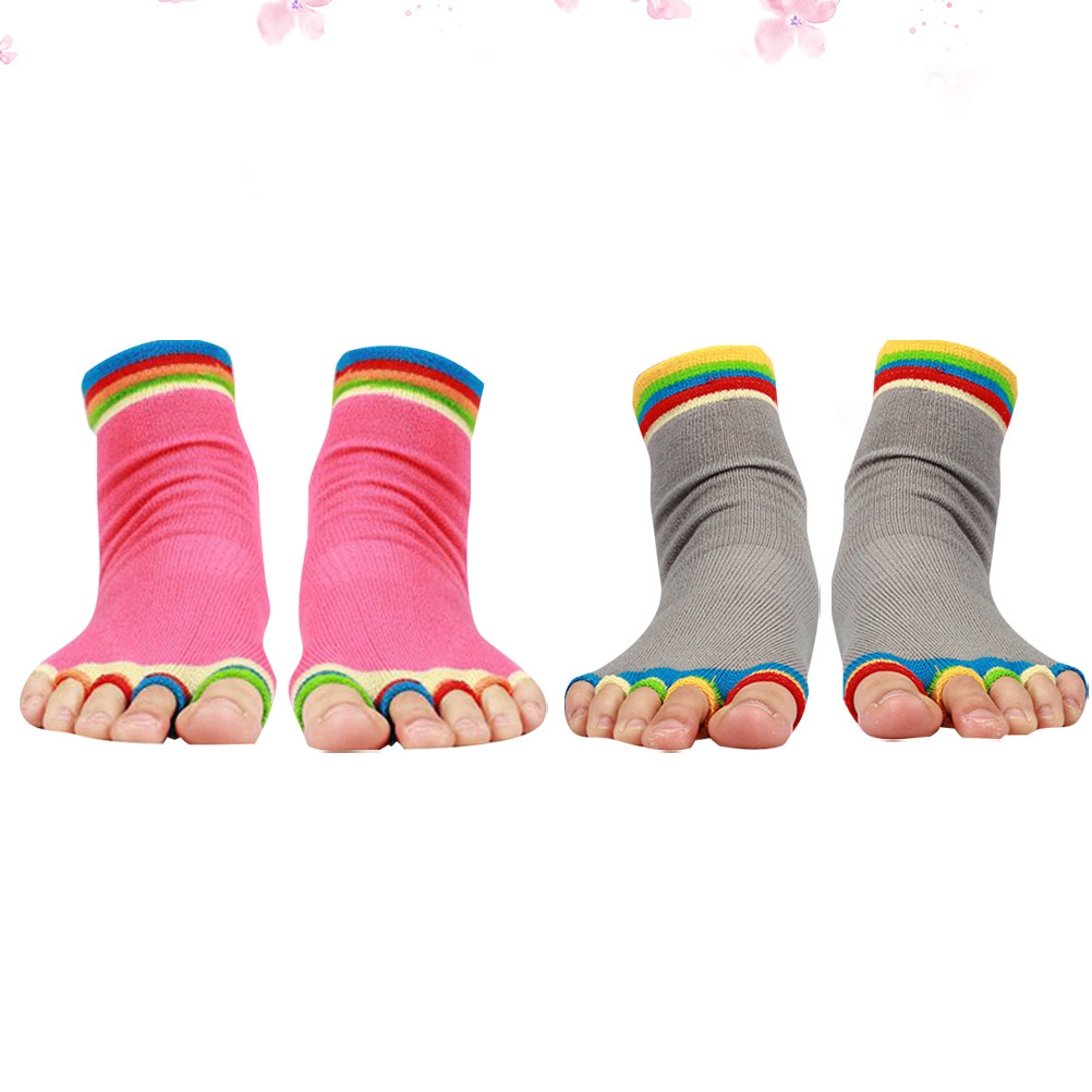 2Pair Anti-Slip Yoga Socks Pre - Pilates Yoga Grip Socks recensione e prezzo