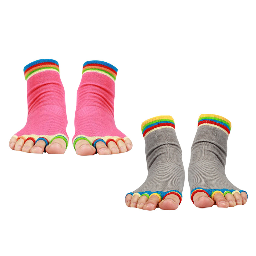 2Pair Anti-Slip Yoga Socks Pre - Pilates Yoga Grip Socks recensione e prezzo