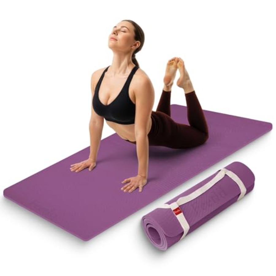 Extra Thick 12mm Exercise Mat  - Pilates Yoga Joint recensione e prezzo