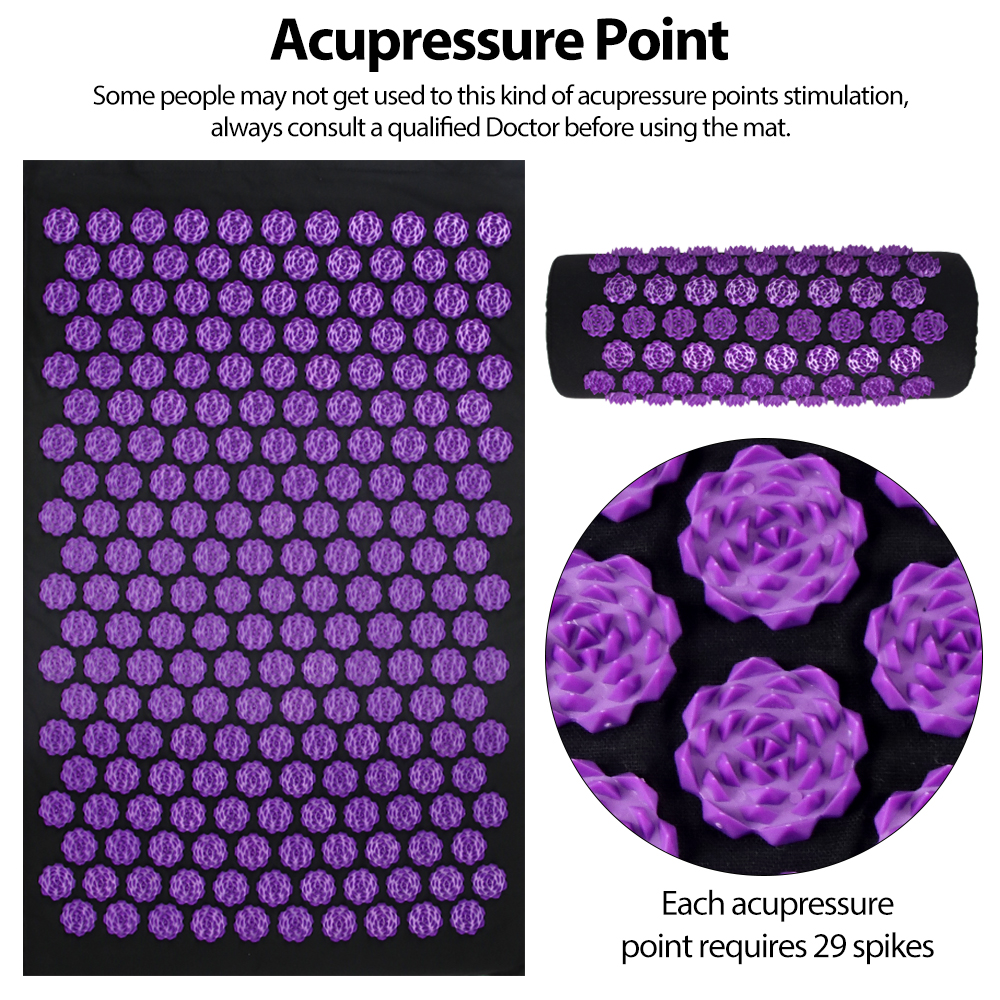 Acupressure Yoga Mat Kuznetsov - Pilates Yoga Gear recensione e prezzo