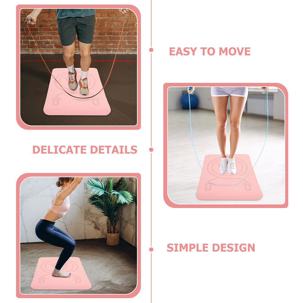 Tpe Jump Rope Mat Portable Lig - Pilates Yoga Hot recensione e prezzo