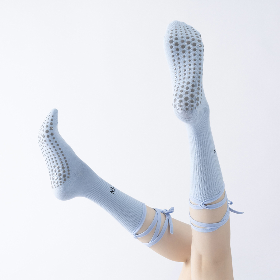 Women Bandage Yoga Socks Cotto - Pilates Yoga Grip Socks recensione e prezzo