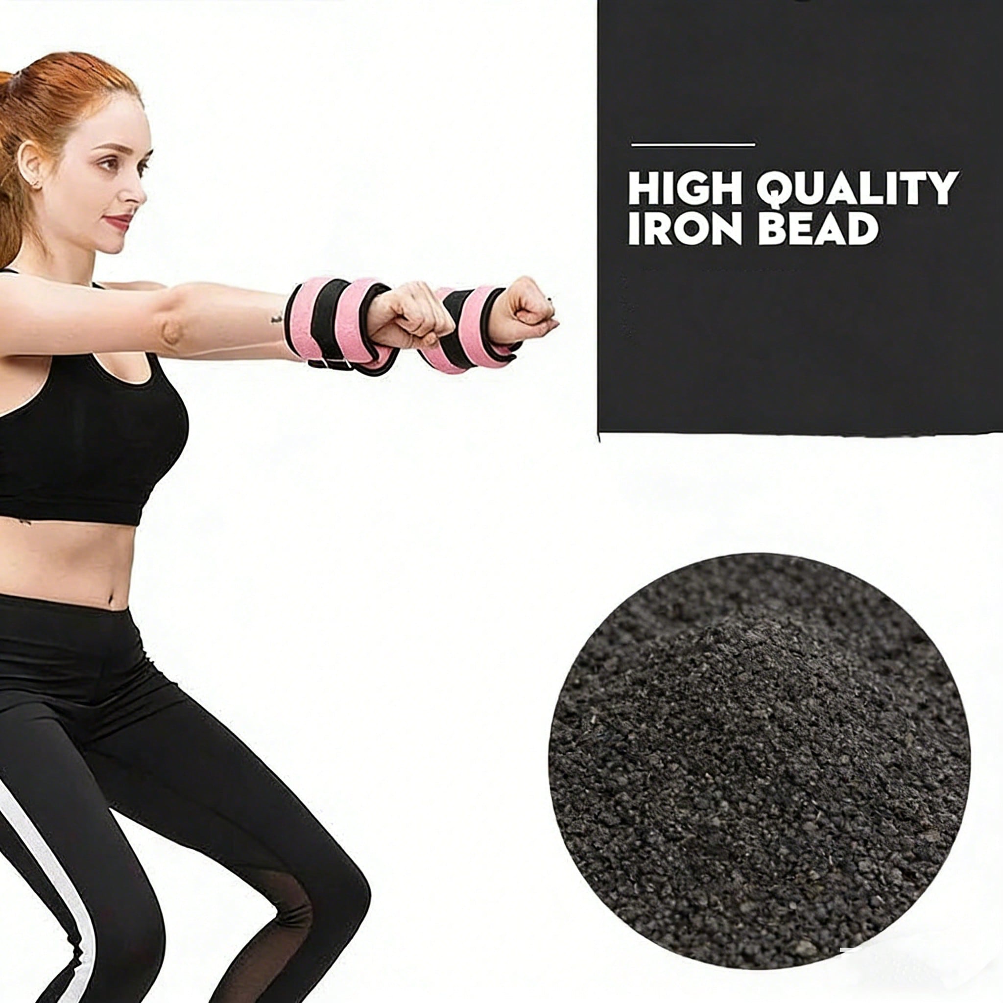2pcs Wrist & Ankle Weight Bags - Pilates Ankle Strap recensione e prezzo