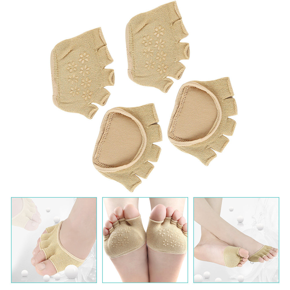 2Pairs Breathable Toe Yoga Soc - Pilates Yoga Grip Socks recensione e prezzo