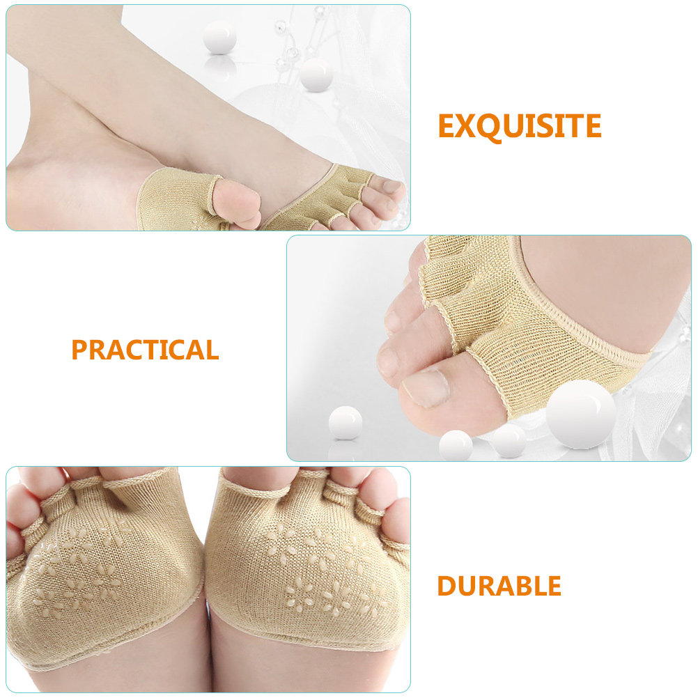 2Pairs Breathable Toe Yoga Soc - Pilates Yoga Grip Socks recensione e prezzo