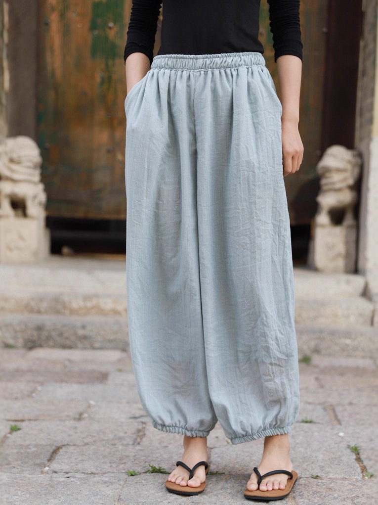 Cotton Linen Yoga Pants Women' - Pilates Yoga Taichi recensione e prezzo