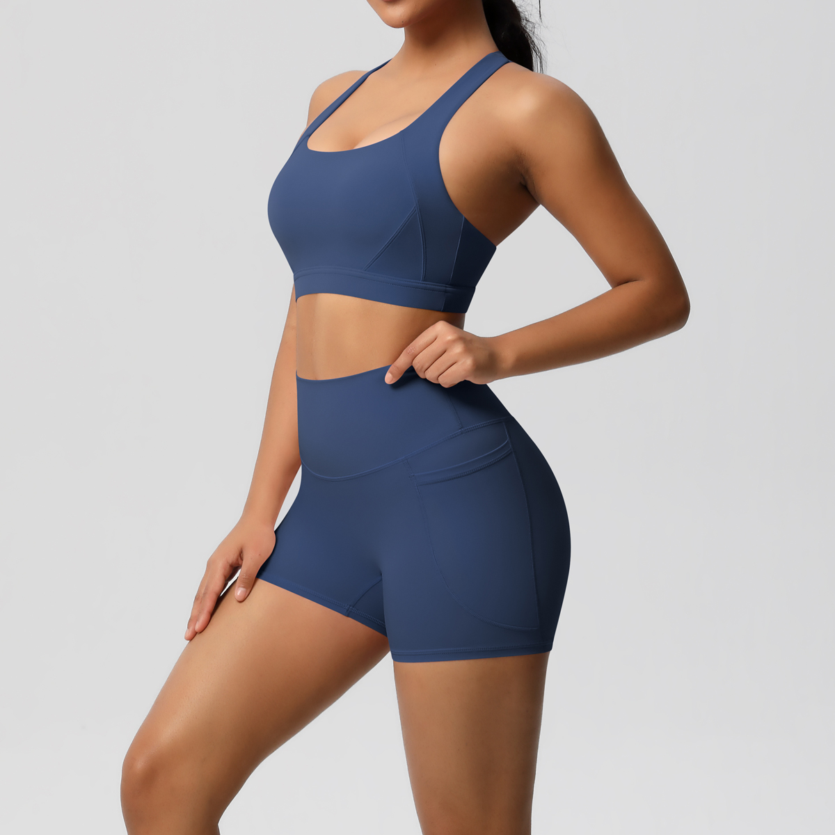 2PCS Sportswear With Pocketed  - Pilates Yoga Gear recensione e prezzo