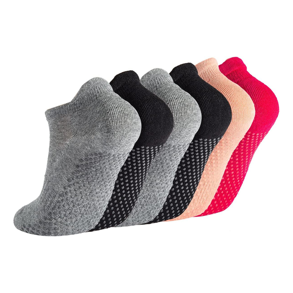 6 Pairs Yoga Socks for Women P - Pilates Yoga Grip Socks recensione e prezzo