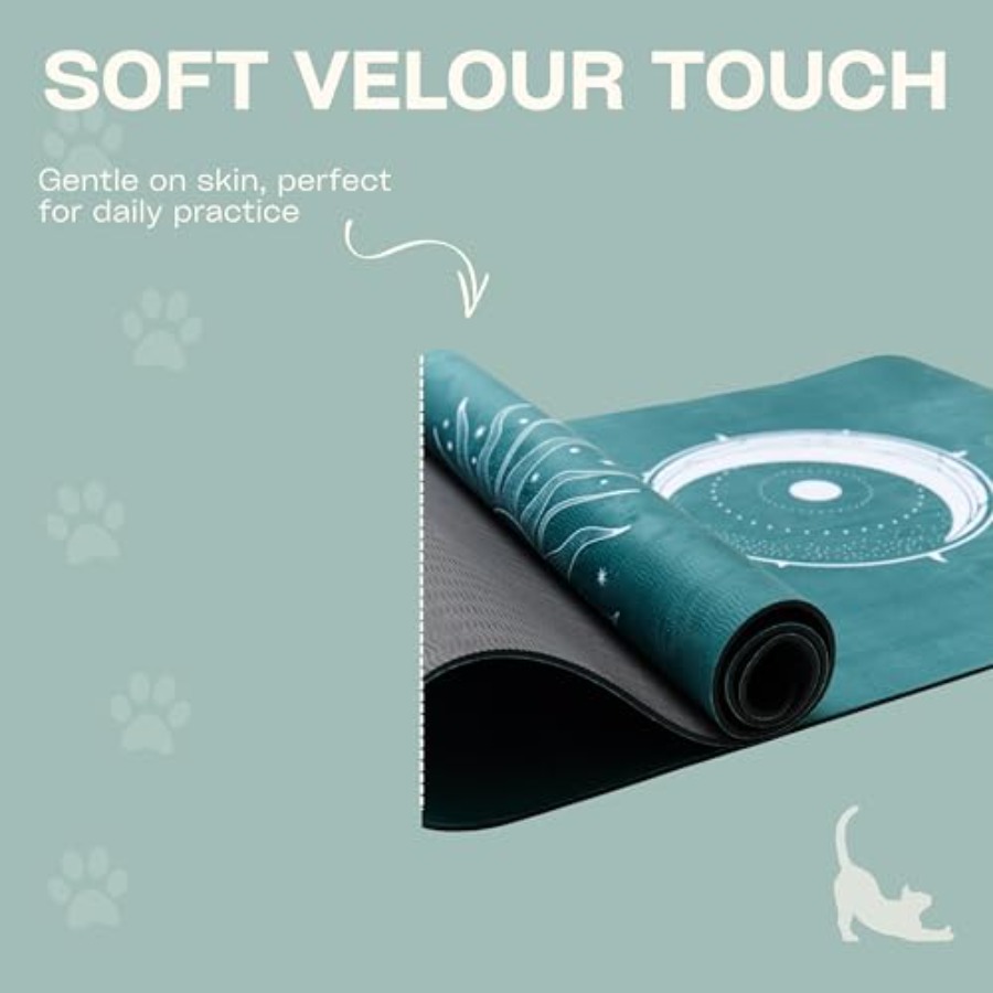 Yoga Mat With Strap 5mm Non Sl - Pilates Yoga Hot recensione e prezzo