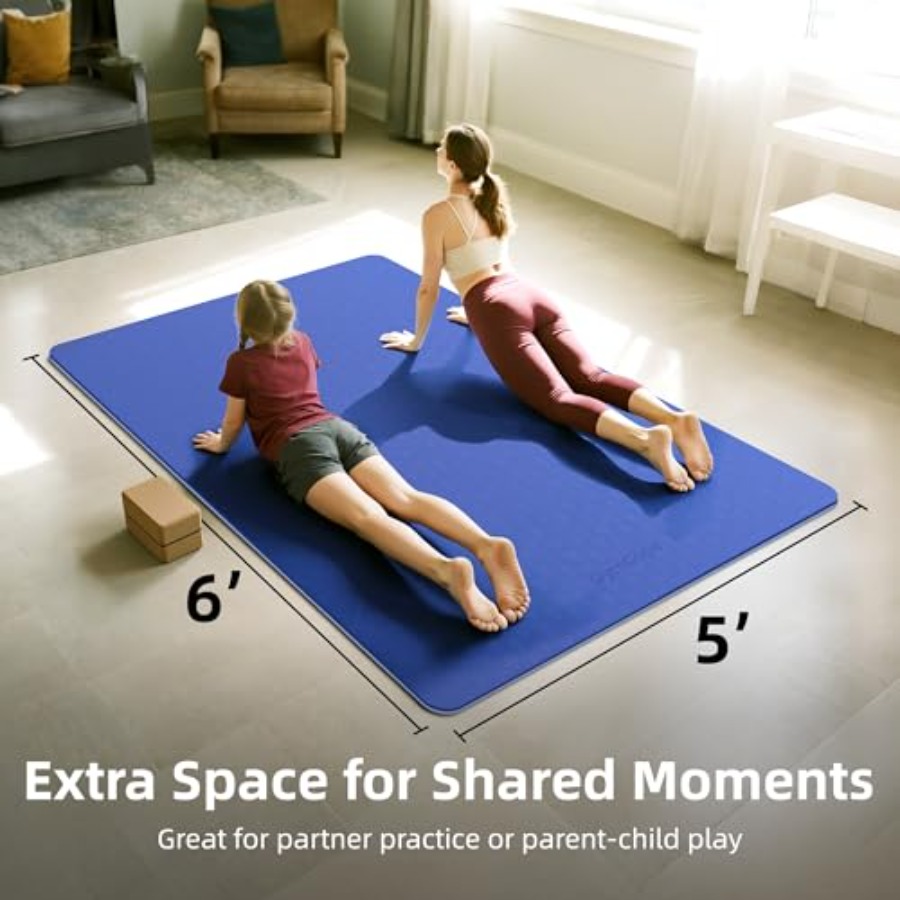 Extra Large Yoga Mat 72x48 or  - Pilates Yoga Or recensione e prezzo