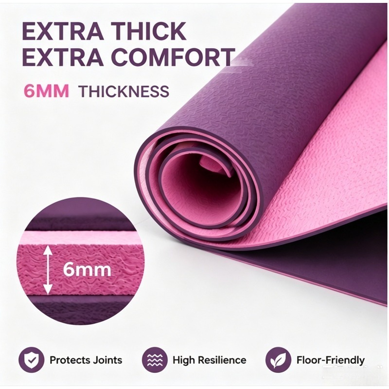 Yoga Mats Anti-slip Sport Fitn - Pilates With Yoga recensione e prezzo