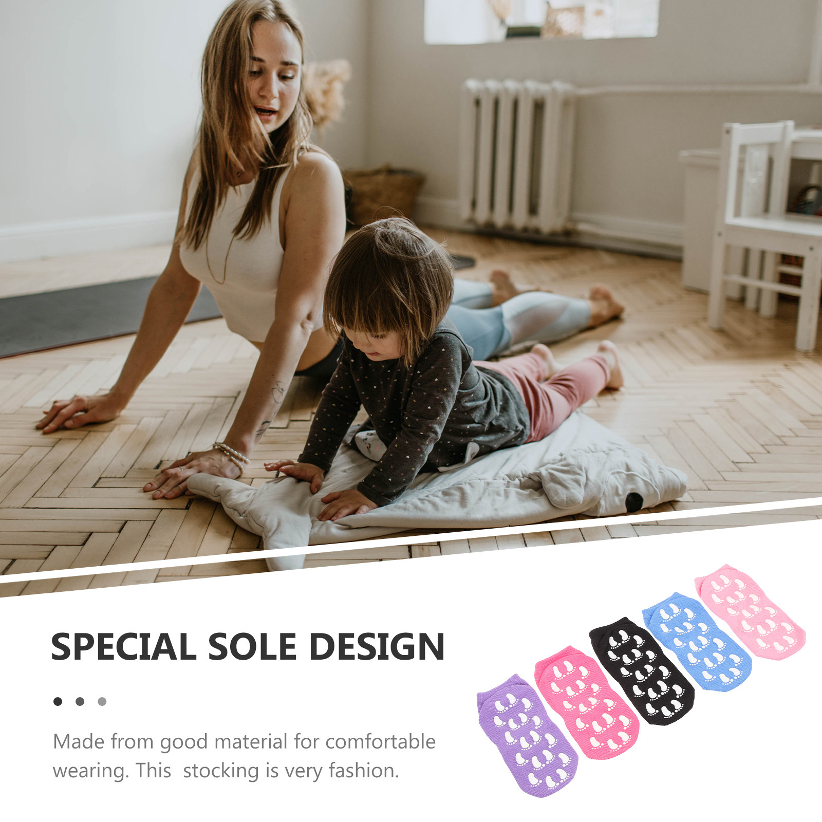 5Pairs Pilates Grip Socks Wome - Pilates Yoga Grip Socks recensione e prezzo
