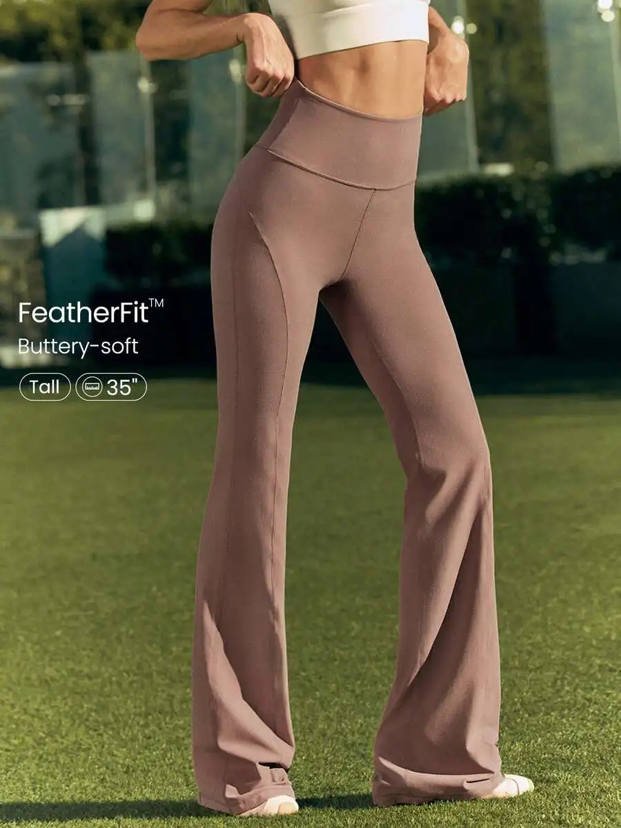 Ultra Long Flare Leggings For  - Pilates And Yoga Studio recensione e prezzo