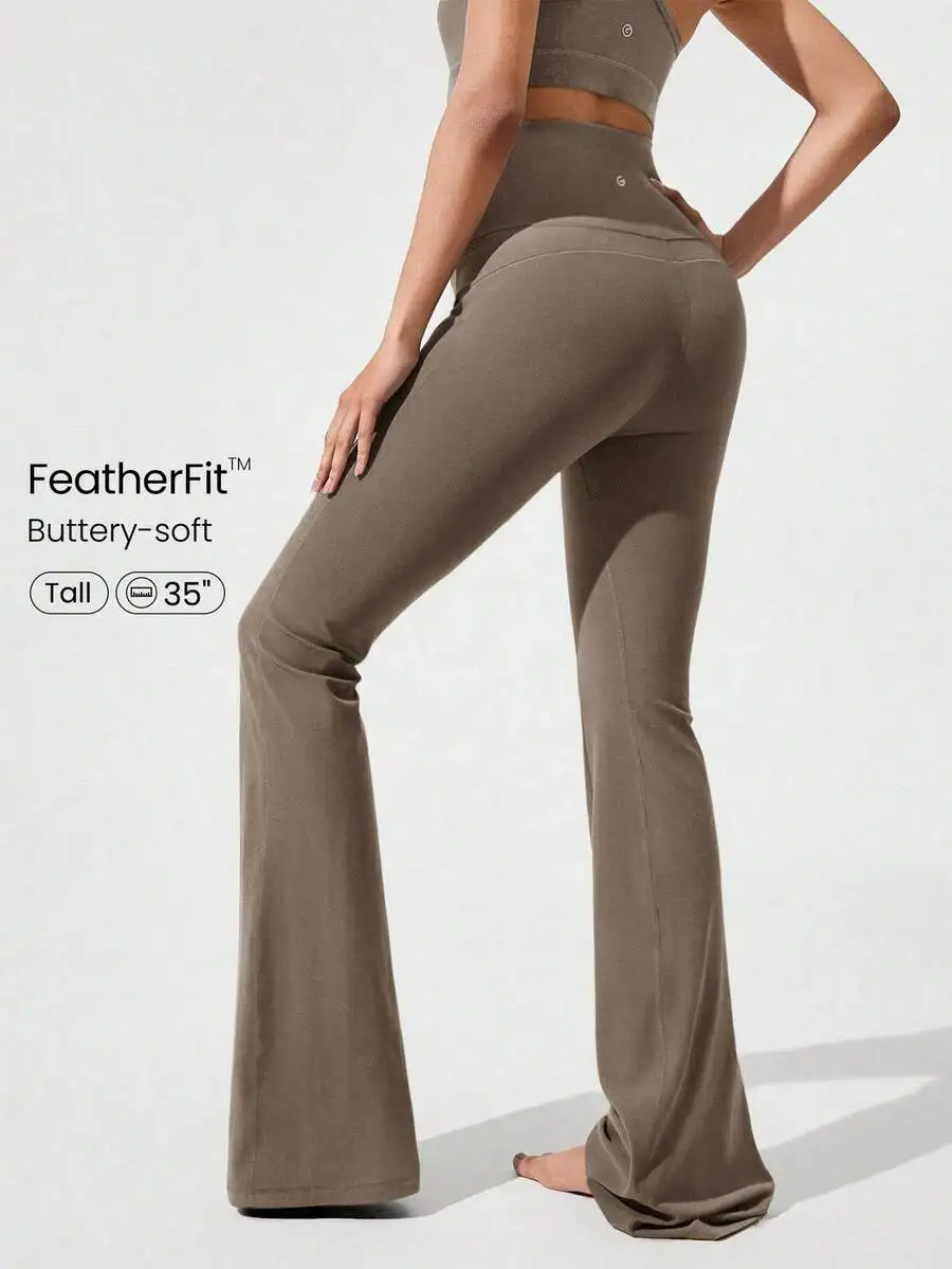 Ultra Long Flare Leggings For  - Pilates And Yoga Studio recensione e prezzo