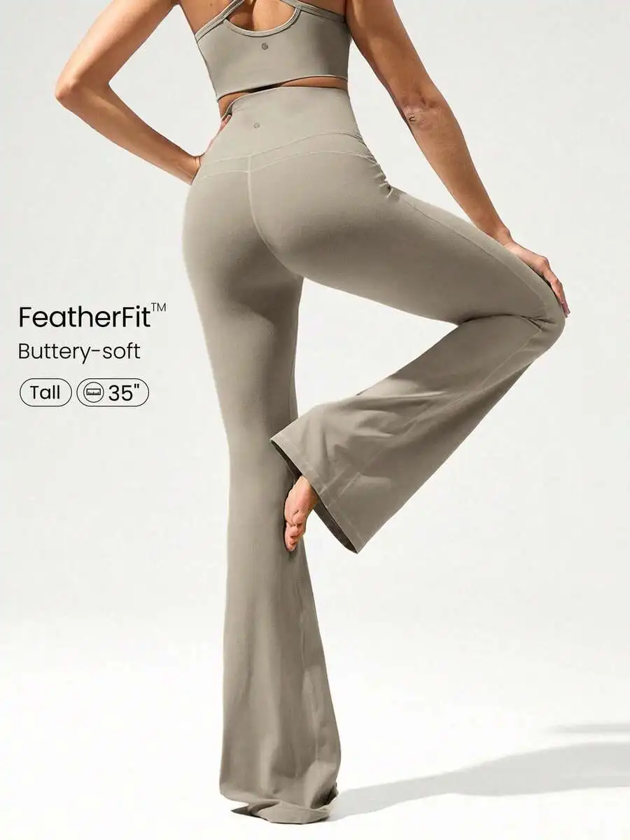 Ultra Long Flare Leggings For  - Pilates And Yoga Studio recensione e prezzo